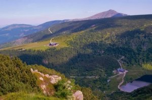 Wycieczka szkolna Śnieżkę, schronisko Strzecha Akademicka