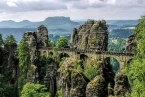 Wycieczka szkolna Szwajcaria Saksońska, Most Bastei