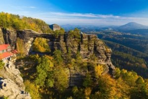 Wycieczka szkolna Czeska Szwajcaria i Drezno, Brama Pravcicka