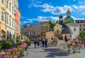 Małopolska, rynek w Krakowie