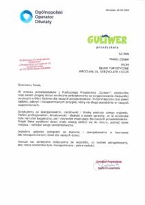 Guliwer – organizacja